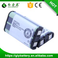 Paquet rechargeable de la batterie P-104 Ni-MH 3.6V 850mAh 5/4 AAA pour le téléphone sans fil